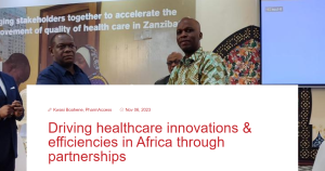Driving healthcare innovations & efficiencies in Africa through partnerships